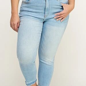 Vintage Artemis -High Rise Crop Skinny Jeans